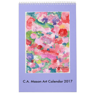 C.A. Mason Fine Art 2017-agenda Kalender