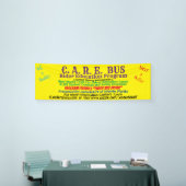 C.A.R.E. BUS Rider Education Program Show Banner (Beurs)