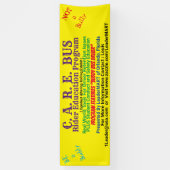 C.A.R.E. BUS Rider Education Program Show Banner (Verticaal)