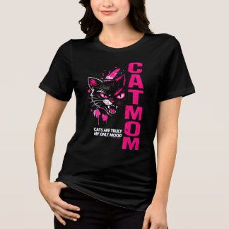 C.A.T.M.O.M Schattige Kat Moeder T-shirt