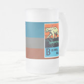 C.B. Herfsten - B is voor Beer Matglas Bierpul (Voorkant rechts)