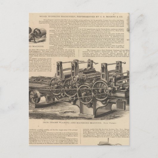 C B Rogers and Company Briefkaart (Voorkant)
