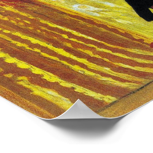 C. Bechstein Poster inzake reclame voor piano (Hoek)