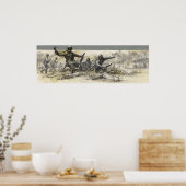 C Bedrijf breekt door Poster (Keuken)