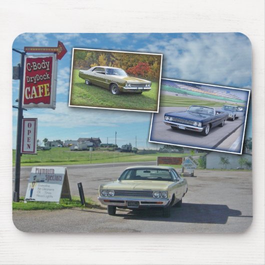 C-Body Cafe Muismat (Voorkant)