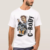 C-Body Mad Man Hot Rod T-shirt (Voorkant)