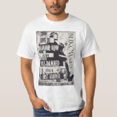 C. Bukowski Quote T-shirt (Voorkant)