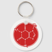 C-C-cafeïne Sleutelhanger (Voorkant)