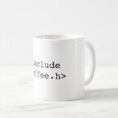 C/C++ programmeur mok ('#include<coffee.h>' (Voorkant rechts)
