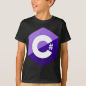C# (C Sharp) voor technici T-shirt (Voorkant)