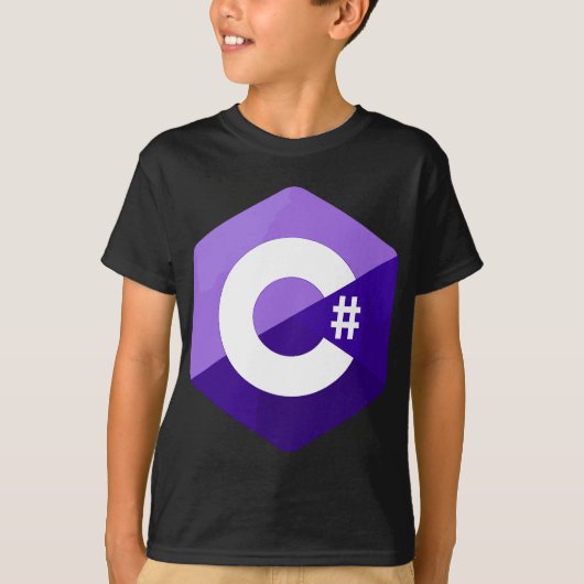C# (C Sharp) voor technici T-shirt (Voorkant)