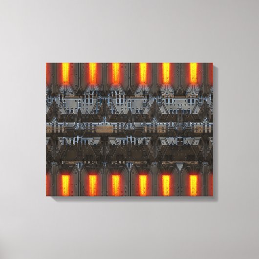 C.C. TEC.10 Verpakt canvas Afdruk (Voorkant)