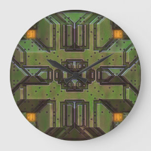 C.C. Tec 6 Wandklokken & Nummeropties