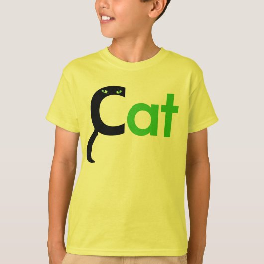 C = Cat-Shirt T-shirt (Voorkant)