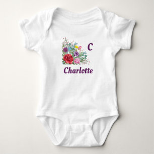 C Charlotte personaliseert de Naam van de Brief, d Romper