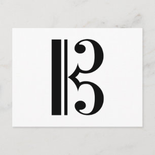 C-Clef Briefkaart