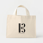 C-Clef-Canvas tas (Voorkant)