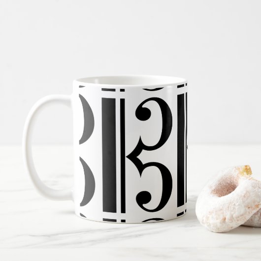C-Clef Koffiemok (Met donut)
