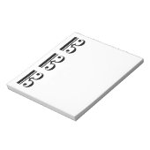 C-Clef Notitieblok (Linkerzijde)