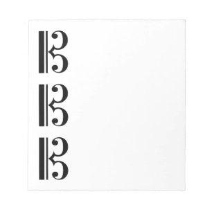 C-Clef Notitieblok