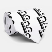 C-Clef Stropdas (Opgerold)