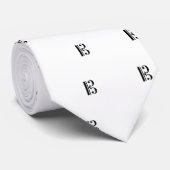 C-Clef stropdas (Opgerold)