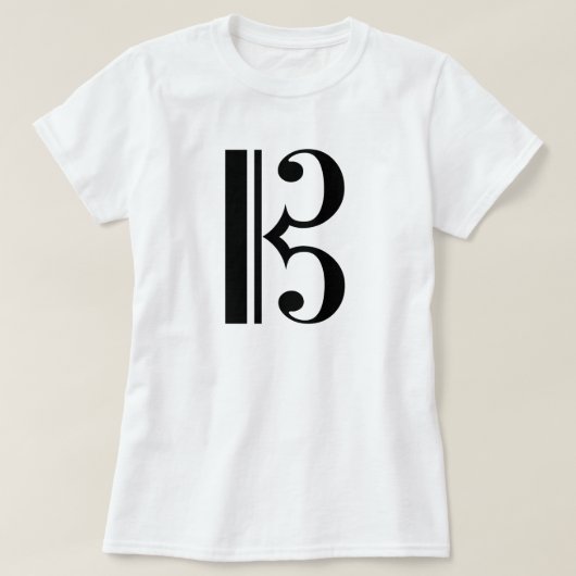 C-Clef T-shirt (Design voorkant)