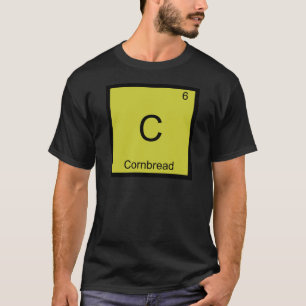 C - Codebrood Scheikundige scheikunde T-shirt
