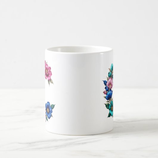 C Coffee Mok – Floral Design voor Gifting (Center)
