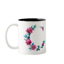 C Coffee Mok – Floral Design voor Gifting