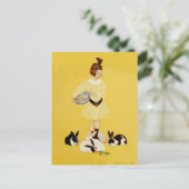 C Coles Phillips "Een vriend van de familie" Briefkaart (Staand voorkant)