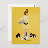 C Coles Phillips "Een vriend van de familie" Briefkaart (Voorkant / Achterkant)