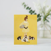 C Coles Phillips  “Een vriend van de familie" Feestdagenkaart (Staand voorkant)