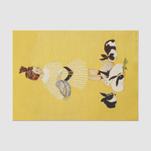 C Coles Phillips "Een vriend van de familie" Tissuepapier