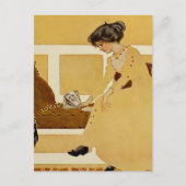 C Coles Phillips "Fadeaway Girl" "Discarding" Briefkaart (Voorkant)