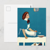 C Coles Phillips Hoesje van het Tijdschrift "Illus Briefkaart (Voorkant / Achterkant)