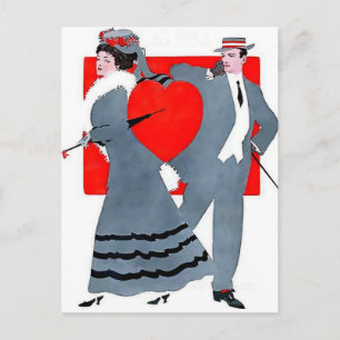 C Coles Phillips Valentijn Editie Magazine Cover Briefkaart