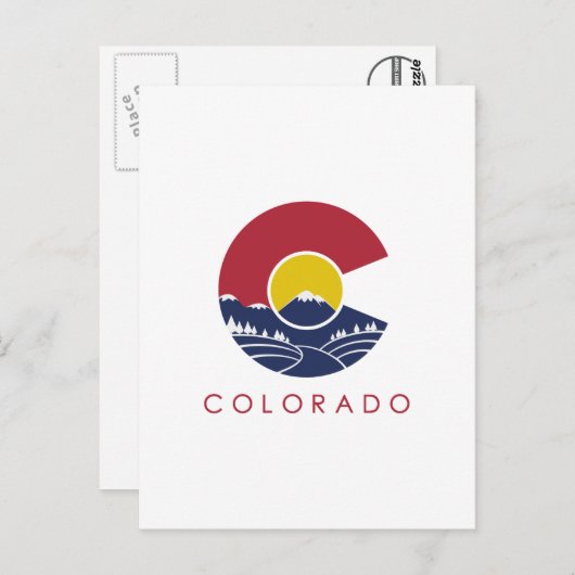 C Colorado Briefkaart (Voorkant / Achterkant)