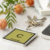 C - Cowbell Scheikunde Element Symbool Muziek T-Sh Sleutelhanger (Zijkant)