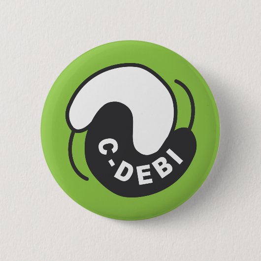 C-DEBI Button (Voorkant)