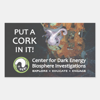 C-DEBI Sticker - Zet er een KURK in