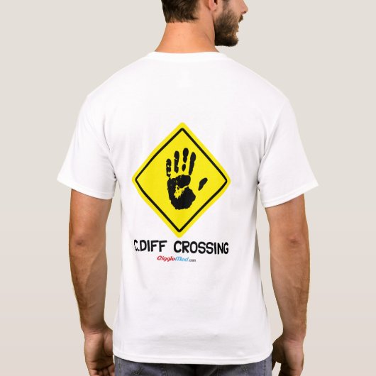 C. Diff Crossing Sign T-shirt (Achterkant)