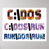 C:\DOS\RUN POSTER (Voorkant)