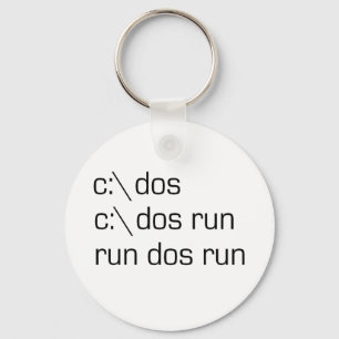 c:\ dos sleutelhanger