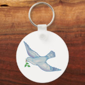 C - Dove of Peace Sleutelhanger (Voorkant)