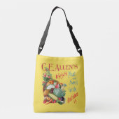 C.E. Allen 1898 Plant & Seed Guide Bag Crossbody Tas (Achterkant)