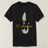 C elegance elegans science grappig t-shirt (Design voorkant)