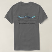 C Elegans Anatomical Diagram  T-shirt (Design voorkant)