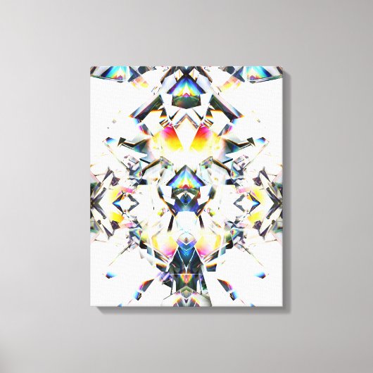 C-EP (Photonic abstractions remix) Canvas Afdruk (Voorkant)