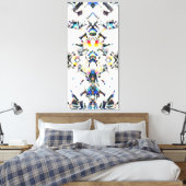 C-EP (Photonic abstractions remix) Canvas Afdruk (Insitu (Slaapkamer))